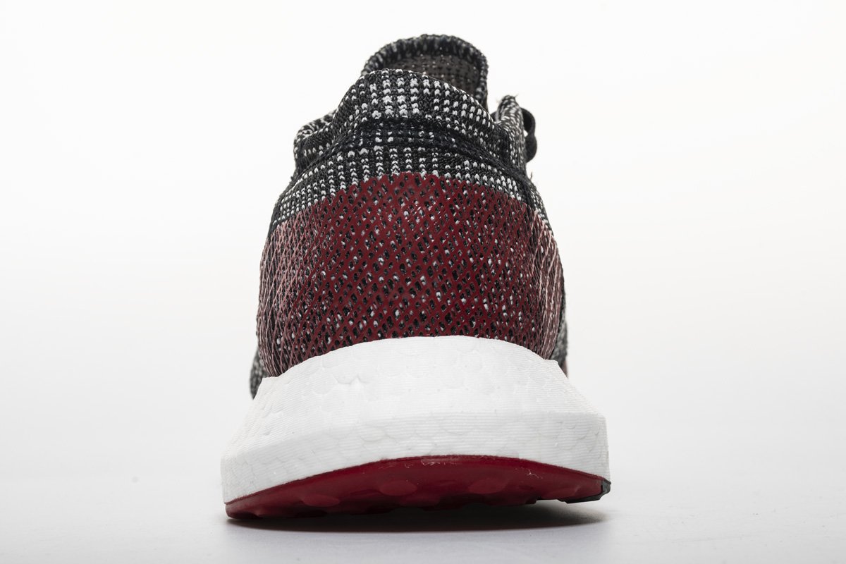Adidas Pure Boost GO "Carbon/Core Black/Power Red" AH2323 - Image 9