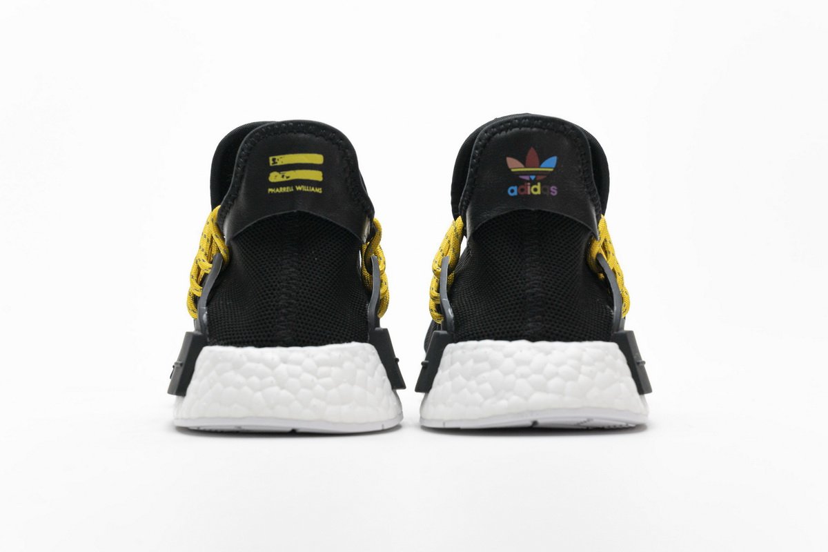Pharrell Williams x Adidas NMD Human Race “Black” Real Boost BB3068 - Image 5