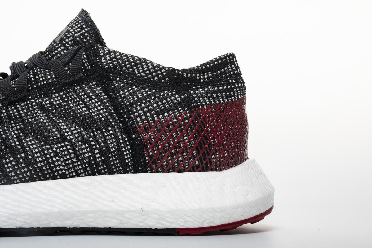 Adidas Pure Boost GO "Carbon/Core Black/Power Red" AH2323 - Image 15