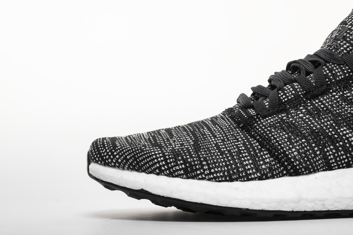 Adidas Pure Boost GO "Carbon/Core Black/Power Red" AH2323 - Image 16