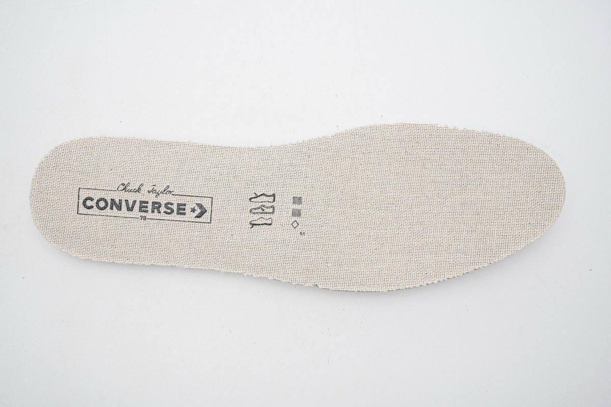 162050C Converse Chuck 70 HI Black Egret - Image 11