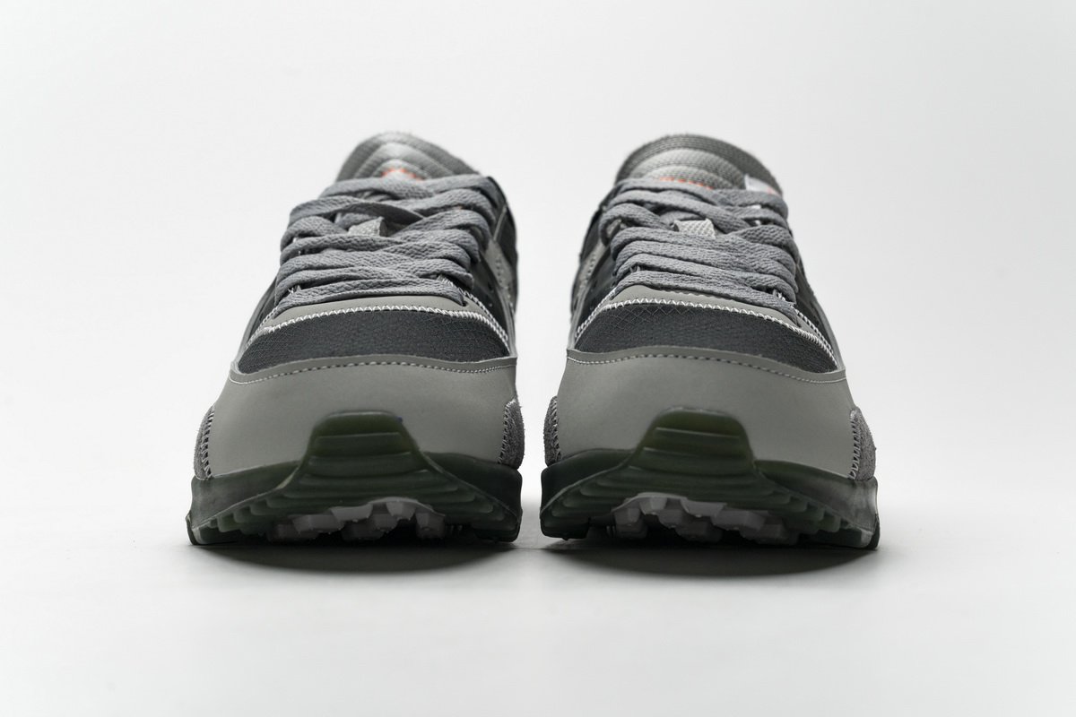 OFF-White x Nike Air Max 90 Grey - Image 9